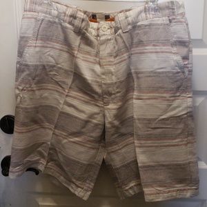 St. John's Bay Men's Stripped Shorts Size 40